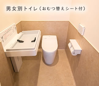 男女別トイレ